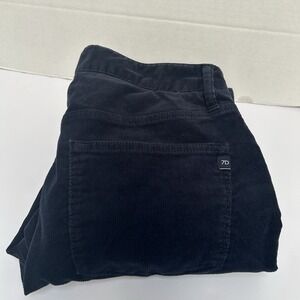 7 Diamonds Clifton Slim Straight Navy Fine Wale Corduroy Pants Size 29‎ x 31.5